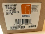 Schlage F59-ACC-LH Accent, Left Handed, Single Cylinder Interior, Brite Brass. Fixed Price $30.00.