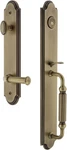 Grandeur 846877 Hardware Arc 1-PIECE Handleset F Grip Georgetown Lever 2.375" Rh. Fixed Price $774.00.