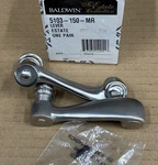 Baldwin Estate Pair Lever Handle Satin Nickel 5103-150-MR New. Fixed Price $49.99.