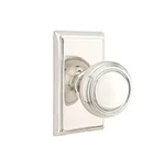 Emtek 8521NWUS26 Dummy, Rectangular Rosette, Norwich Knob, Polished Chrome. Fixed Price $79.99.