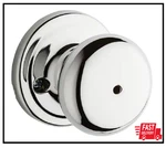 Hancock Polished Chrome Privacy Bed/bath Door Knob With Lock. Fixed Price $27.40.