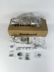 Kwikset Shelburne Nickel Single Cylinder Door Handleset With Tustin. Fixed Price $80.91.
