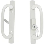 Reigahood Keyed Sliding Patio Glass Door Handle Set Fits For White Diecast. Fixed Price $63.24.