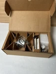 Baldwin PS.ELL.TRR.260.SL.SS Ellipse Privacy Polished Chrome Passage Knobset. Fixed Price $119.00.