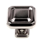 Amerock Wells 1/4" Square Cabinet Knob Polished Nickel BP36546PN. Fixed Price $8.90.