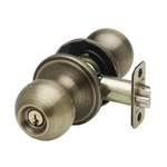 Copper Creek BK2040AB Ball Door Knob, Keyed Entry 1 Pack, Antique Brass. Fixed Price $24.67.