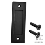 Fpz Running Black Inch Sliding Barn Door Finger Pull Set Heavy Duty 6 1. Fixed Price $19.98.