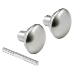 Prime-line Vintage Style Door Knobs W/satin Nickel Finish, 2-1/4 In. Outside. Fixed Price $11.23.