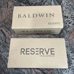 Of 2-BALDWIN PSCURTAR150 Curve Passage Leverset / Satin Nickel. Fixed Price $180.00.