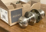 Schlage Privacy Locking Latch F40 Geo 619 Satin Nickel. Fixed Price $24.99.