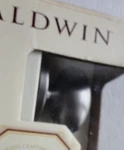 New Baldwin Brass Passage Egg Door Knob Latchset / Antique Nickel 95425-151-PASS. Fixed Price $84.99.
