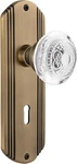 Nostalgic Warehouse 750787 Deco Plate, Surface Mounted, Antique Brass. Fixed Price $74.95.