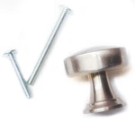 Atlas Homewares 325-BRN Browning 1.18 In. Round Knob Brushed Nickel. Fixed Price $14.99.