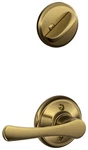 Schlage F59-VLA Avila Single Cylinder Interior Pack Exterior Brass. Fixed Price $89.86.