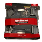 Kwikset Trafford Entry Lever Deadbolt Satin Nickel Smartkey New Open Box. Fixed Price $34.99.