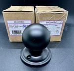 Copper Creek BK2090BC Dummy Door Knob Black Coated Finish Free Ship. Fixed Price $14.99.