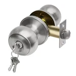 Cml Hardware Keyed Entry Door Knob Set, Entrance 1 Pack, Stainless. Fixed Price $14.76.