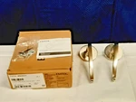 Emtek 5059HERUS15 Hermes Door Lever Full Dummy Disk Rosette Satin Nickel *new*. Fixed Price $53.00.