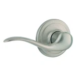 Tustin Satin Nickel Left-handed Half-dummy Door Handle With Microban Antimicrobi. Fixed Price $19.99.