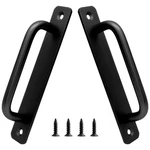 Piutouyar Pack Aluminum Alloy Sliding Barn Door Handle, 128MM / 5 Inch Hole.... Fixed Price $10.46.
