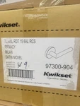 Kwikset Satin Nickel Milan 730MIL Rdt 11P 6AL Rcs Privacy. Fixed Price $28.99.