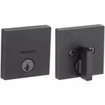 Kwikset 258SQT-514S Keyed Entry Deadbolt In Matte Black. Fixed Price $23.47.