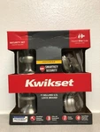 Kwikset 99910-034 Smartkey Knob And Single Cylinder Deadbolt KW1 1-3/4 In.. Fixed Price $49.74.