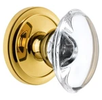 Grandeur Circulaire Rosette Double Dummy With Provence Crystal Knob 810614. Fixed Price $39.99.