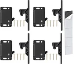 Rv Drawer Latches And Catches, 4 Pack Cabinet Door Black. Fixed Price $11.10.