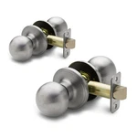 Door Knob Pack Ansi Grade 3 Heavy Duty Satin Stainless BK2020SS-2 Copper Creek. Fixed Price $35.99.
