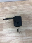Schlage Merano Left-handed Dummy Door Lever With Greenwich Trim Aged Bronze. Fixed Price $22.13.
