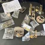 Kwikset Prague Single Cylinder Handleset Arroyo Knob Satin Nickel 98180-054. Fixed Price $53.95.