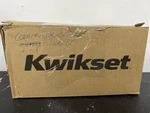 Kwikset 971HFLSQT-15 Halifax Lever Interior Pack With Square Rose Satin Nickel. Fixed Price $31.47.
