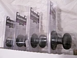 Kwikset Inactive Door Knob Black 488P 15 Cp 94880-399 Lot Of 4!. Fixed Price $39.99.