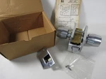 Nos Russwin Heavy Door Handle Set 83L96 Maris 510 US26D 1-3/4 Strike, Silver. Fixed Price $32.95.