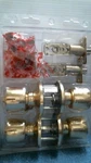 Ace Tulip Polished Brass Entry Door Kit 1-3/4 In (5238761) Fs. Fixed Price $28.00.