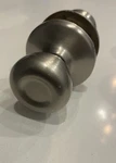 Preowned/kwikset 200T 26D Cp Tylo Hall/closet Knob, Satin Nickel (92001-568). Fixed Price $6.99.