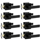 Probrico Privacy Door Handle Non-slip Grip, Heavy Duty Interior With Lock 8 Pack. Fixed Price $74.99.