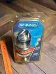 Schlage Antique Brass Georgian Residential Keyed Entry #F51 V 609 New Sealed. Fixed Price $22.50.