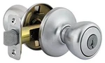 Kwikset 94002-870 Tylo Keyed Entry Knob With Smartkey Security Satin Chrome. Fixed Price $18.99.