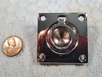 Baldwin Flush Ring Pull Chrome. Fixed Price $5.95.