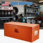 Peakpursuit Heavy Duty Orange Steel Truck Bed Tool Box 48X15X15 Storage. Fixed Price $193.99.