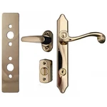 Larson Storm Door Handle With Key Polished Brass Hardware Set. Fixed Price $119.81.