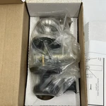 Emtek 8100 Providence Passage Door Knob W/ Oil Rubbed Bronze - Satin Nickel. Fixed Price $74.95.