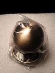 Case Lot Of 20 New Faultless Half-dummy Door Knobs Antique Brass. 2.5" Base. Fixed Price $44.99.