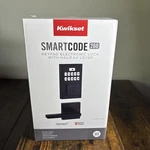 Kwikset Smartcode 260 Keypad Electronic Lock With Halifax Lever Matte Black. Fixed Price $64.87.