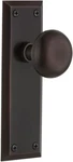 Nostalgic Warehouse New York Door Knob Plate Double Dummy Surface Bronze. Fixed Price $139.00.