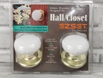 Ez Deluxe Porcelain Hall/closet Non Locking Door Knob Sealed New. Fixed Price $44.99.