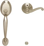 Schlage FE285-PLY-FLA-LH Plymouth Lower Handleset For Nickel. Fixed Price $177.93.