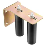 Vevor Sliding Gate Guide Roller Kit 6IN Solid Nylon Wheels Zinc-plated L-bracket. Fixed Price $43.69.